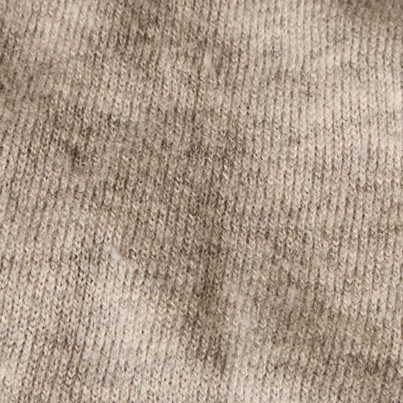 Anthropologie Current Air Mixed Media Snakeskin Print V-neck Sweater Grey SZ XS - Picture 4 of 8